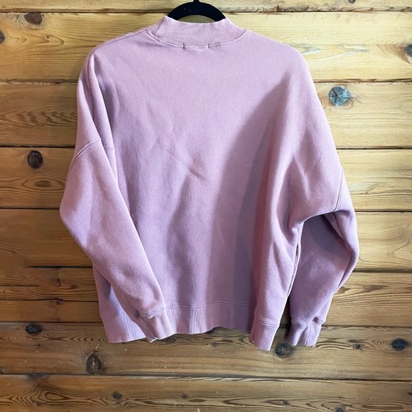 Mod Ref Lavender Mauve Oversized Sweater with Pockets Size Small - Picture 5 of 7